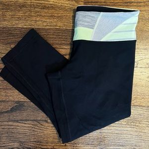 EUC Lululemon Wunder Under Reversible Crop